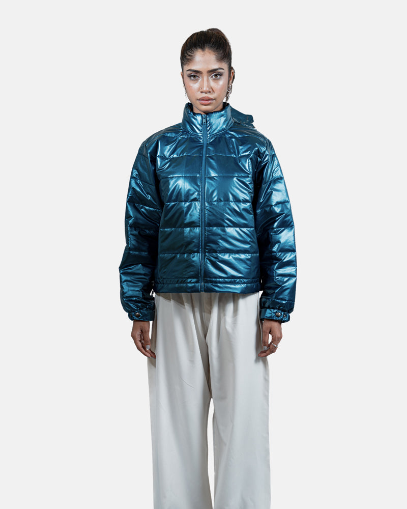 Cropped Puffer Jacket