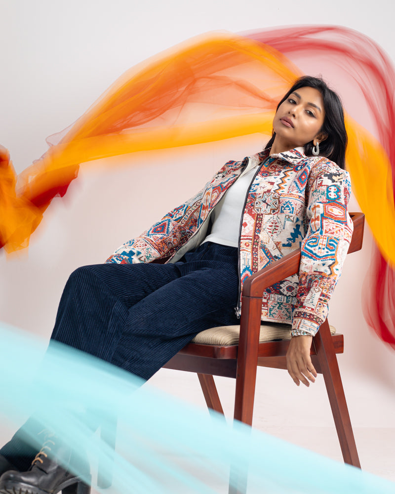 Carpet Textured Jacket