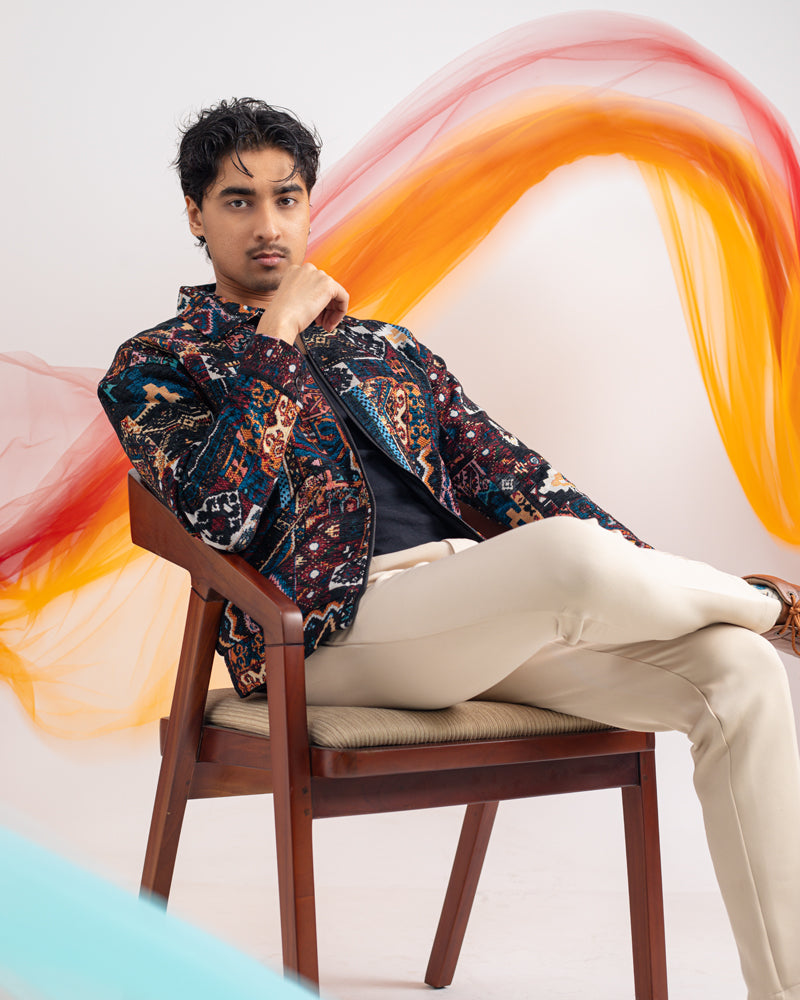 Carpet Textured Jacket