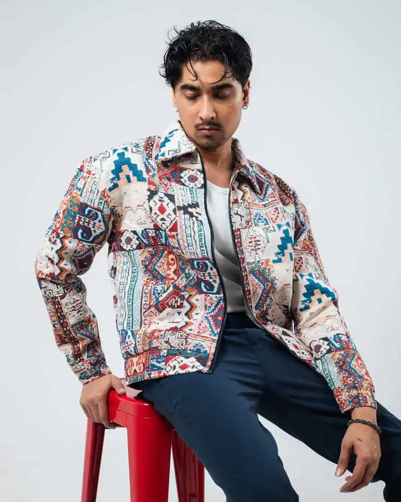 Carpet Textured Jacket