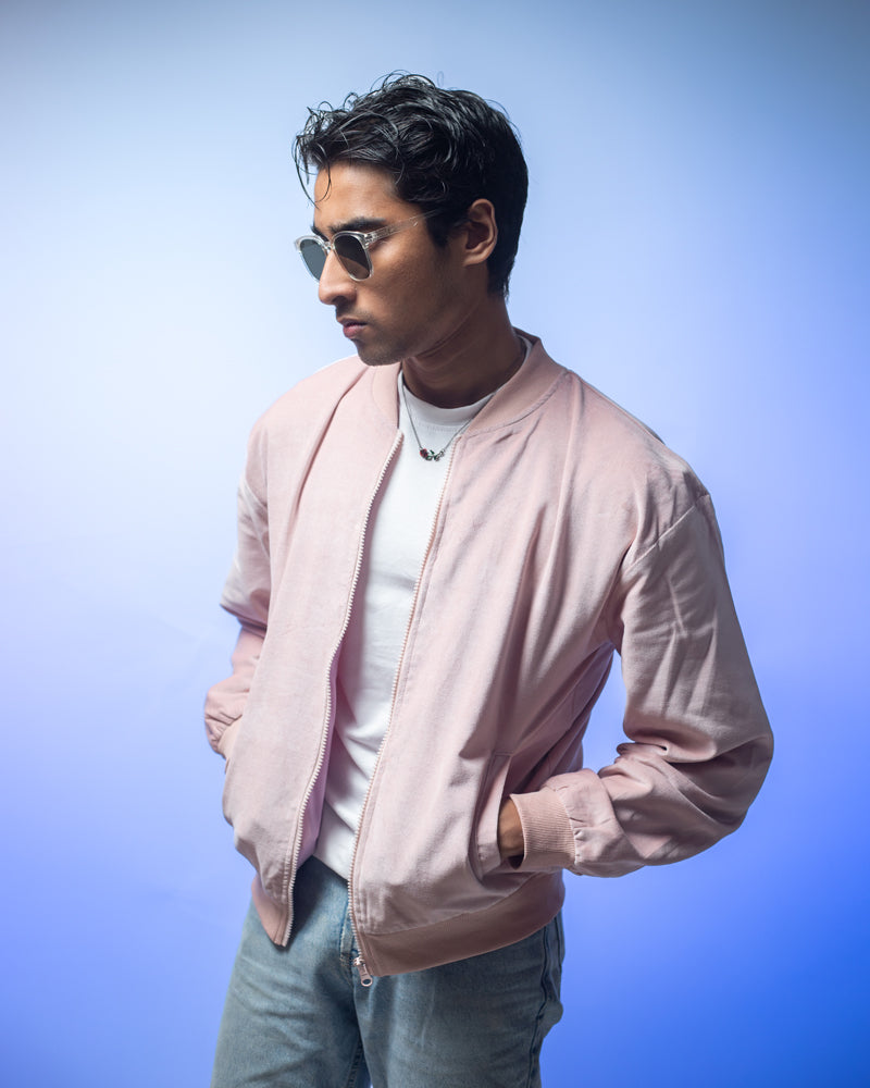 Velvet Bomber Jacket