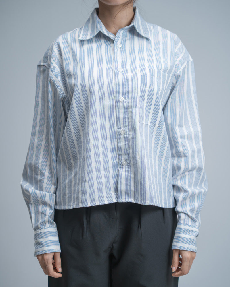 Oversized Cropped Shirt