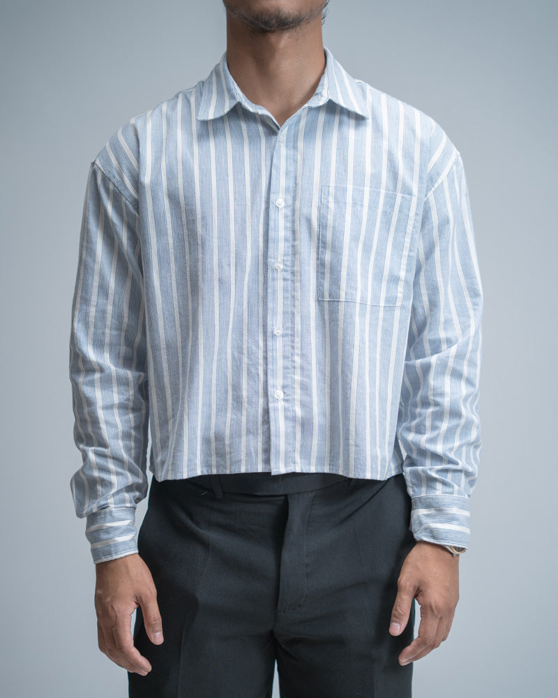 Oversized Cropped Shirt