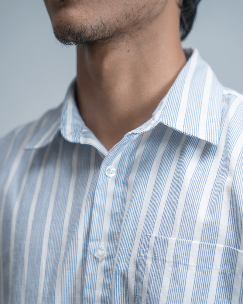 Oversized Cropped Shirt