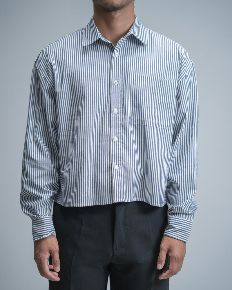 Oversized Cropped Shirt