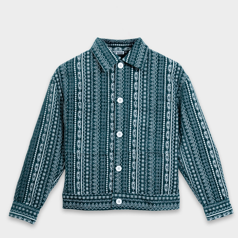 Aztec Weave Jacket – Gorur Ghash