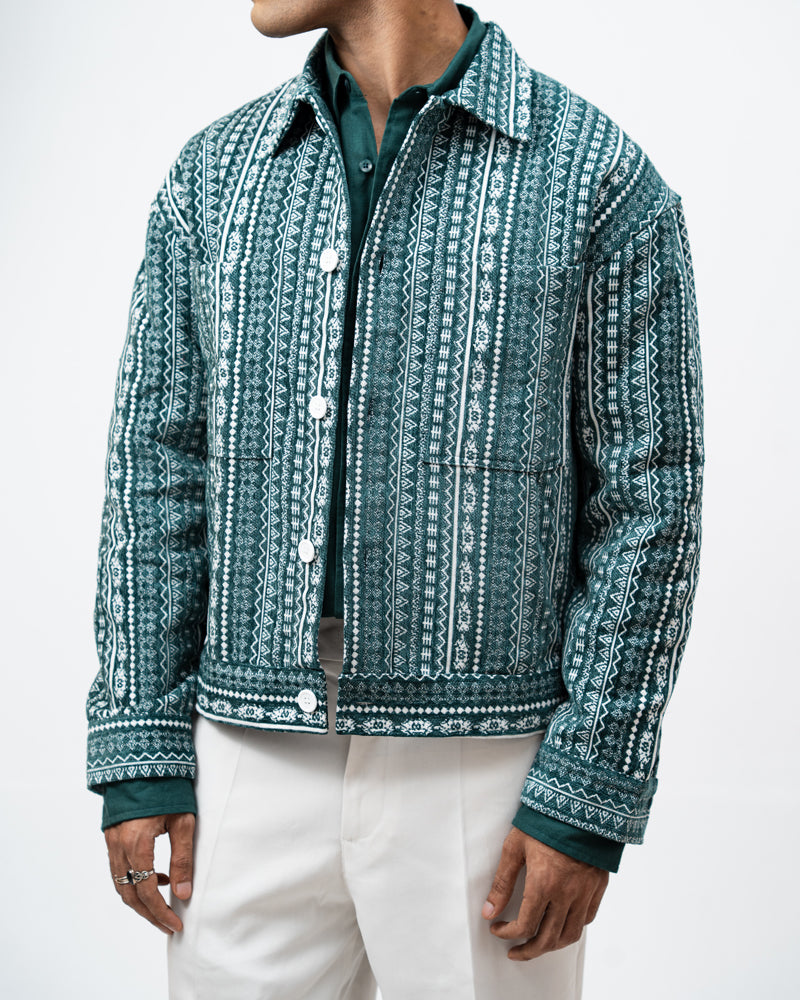 Aztec Weave Jacket