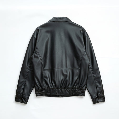 Classic Faux Leather Jacket