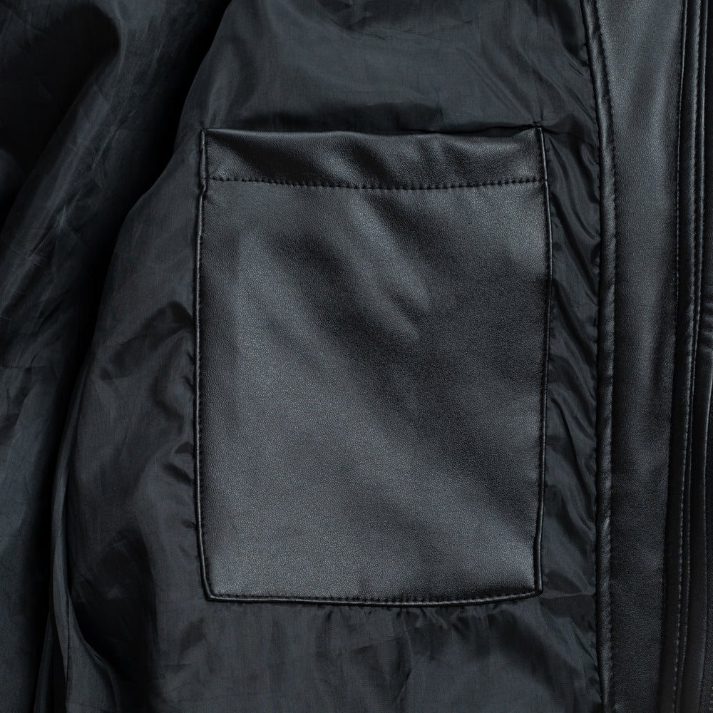 Classic Faux Leather Jacket