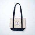 Dual Tone Corduroy Tote Bag