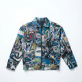 Graffiti Textured Jacket